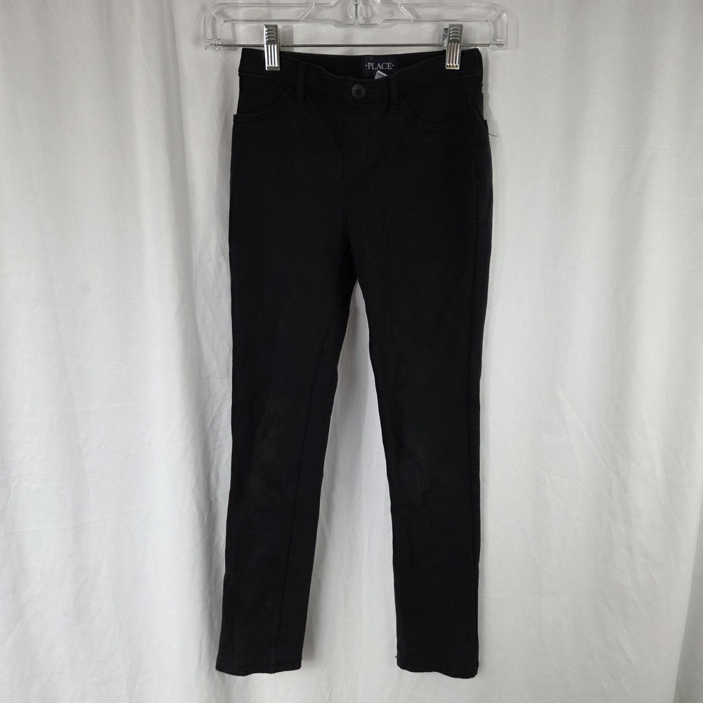 The Children's Place Pants Girls 10 Black Jegging Stretch Skinny Casual School